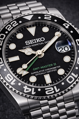 Seiko GMT Bruce Wayne